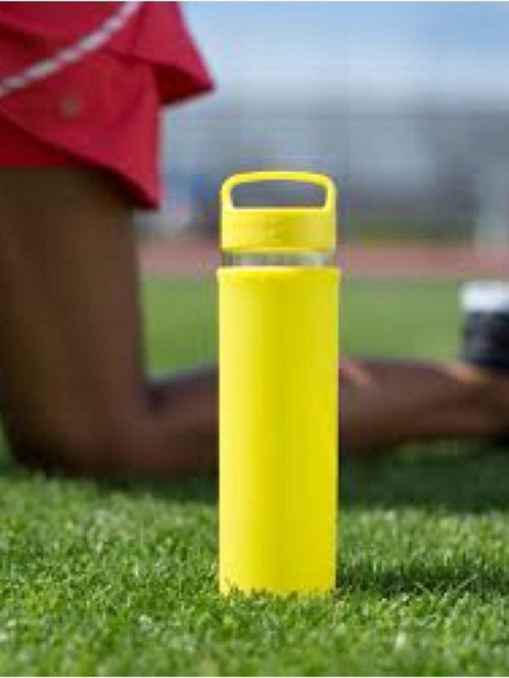 EDWARD JONES LULUMAX Yellow Insulated Water Bottle 20oz.
